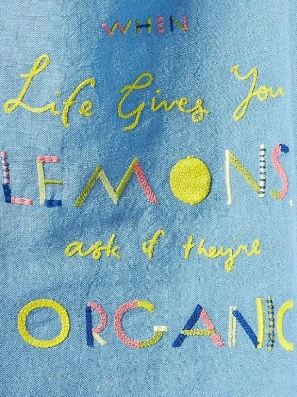 NWT Anthropologie Maricor/Maricar Life Gives You Lemons Dish Towel